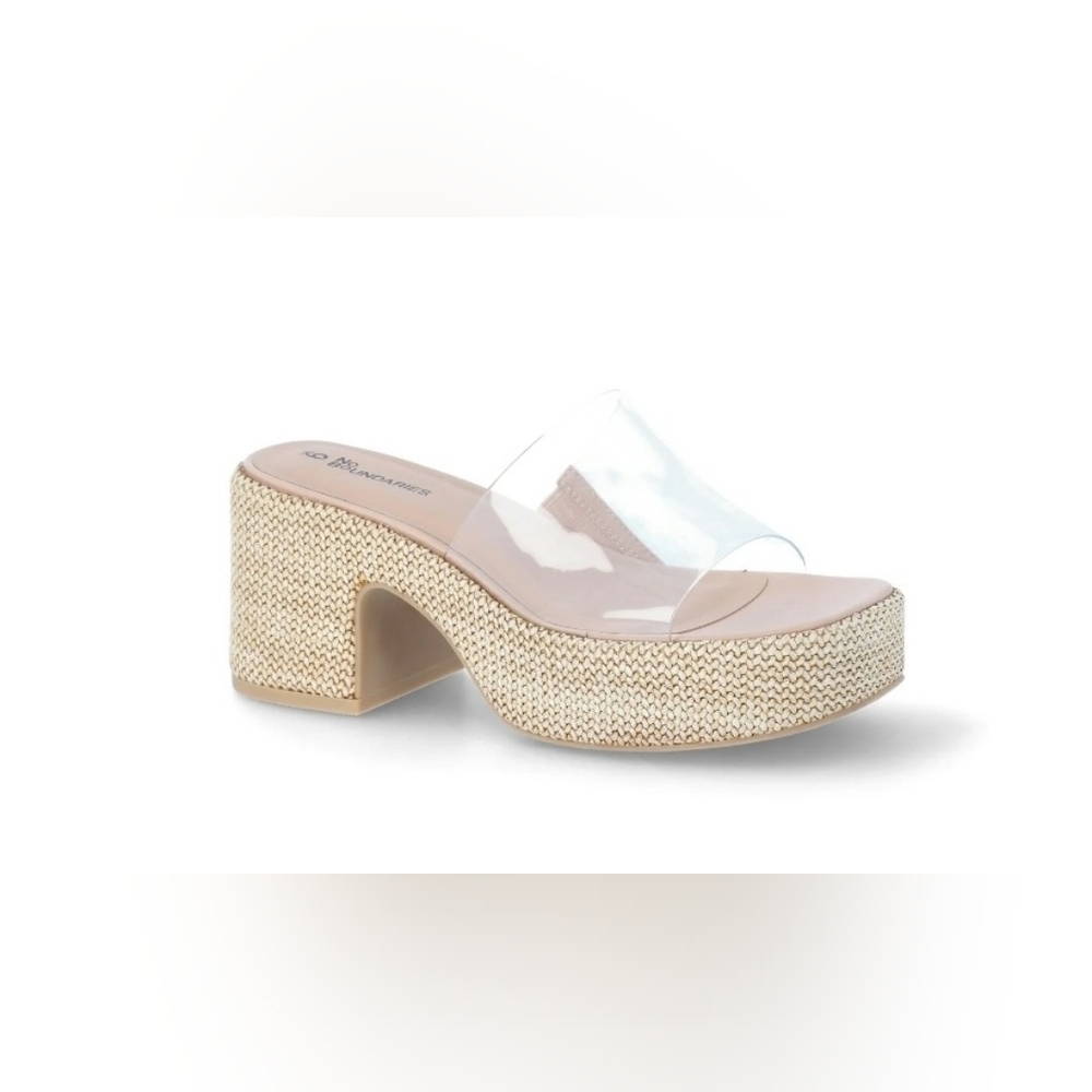 Women's Clear Platform Sandals